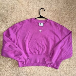 Womens Adidas cropped crewneck size XS